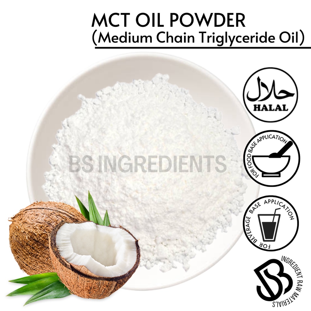 MCT Oil Powder /Serbuk MCT /100% PURE 10G(Keto Diet, Vegan Friendly ...
