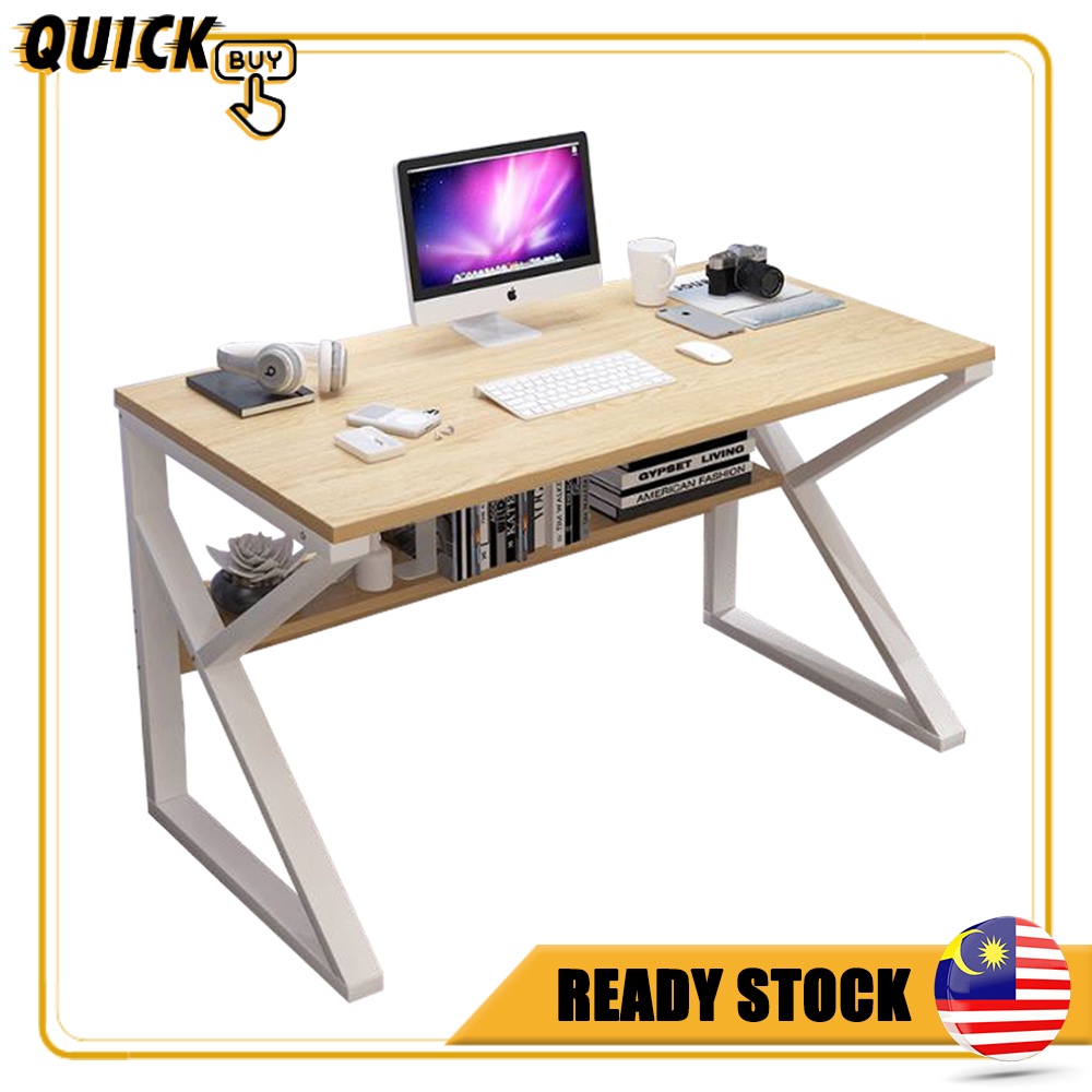 QuickBuy Writing Desk Computer Desk PC Laptop Table Workstation Study ...