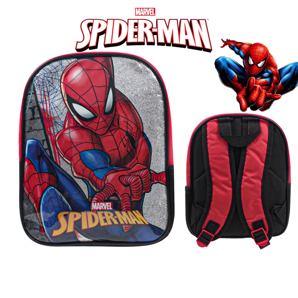 Beg sekolah spiderman hot sale