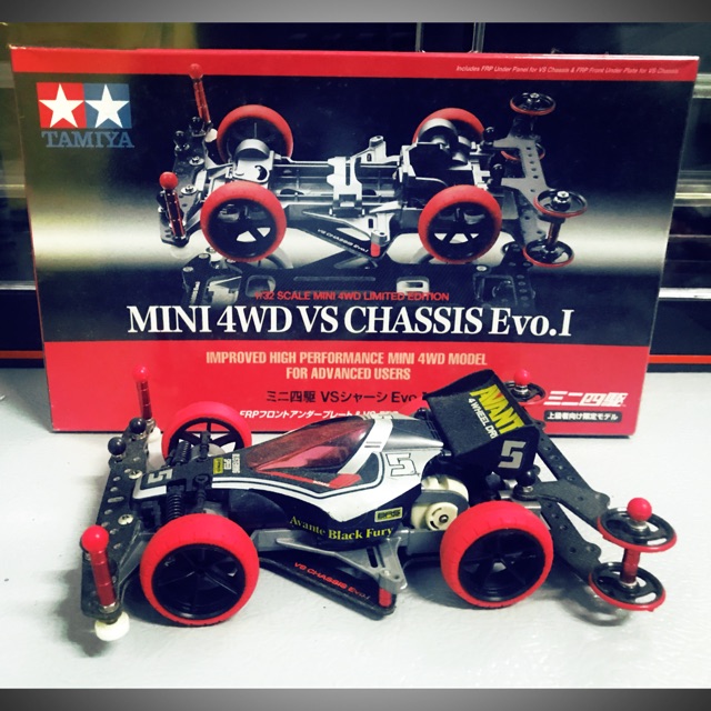 自動車 TAMIYA MINI 4WD VS CHASSIS Evo.I ミニ四駆】Tamiya Mini 4WD Kits: VS Chassis Evo.1 94734 - YouTube