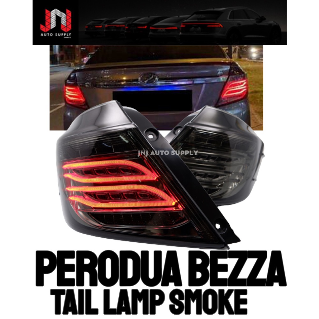 Perodua Bezza Tail Lamp running signal / blinking signal full smoke