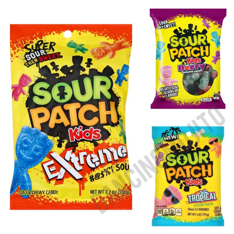 Sour Patch Kids Gummy Candy Gula-gula Masam Manis - Original 