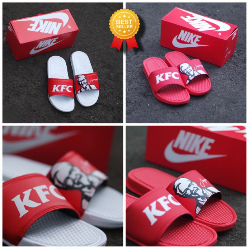 Nike Bennation Slop Slides x KFC Nike Men s Slides Sandals