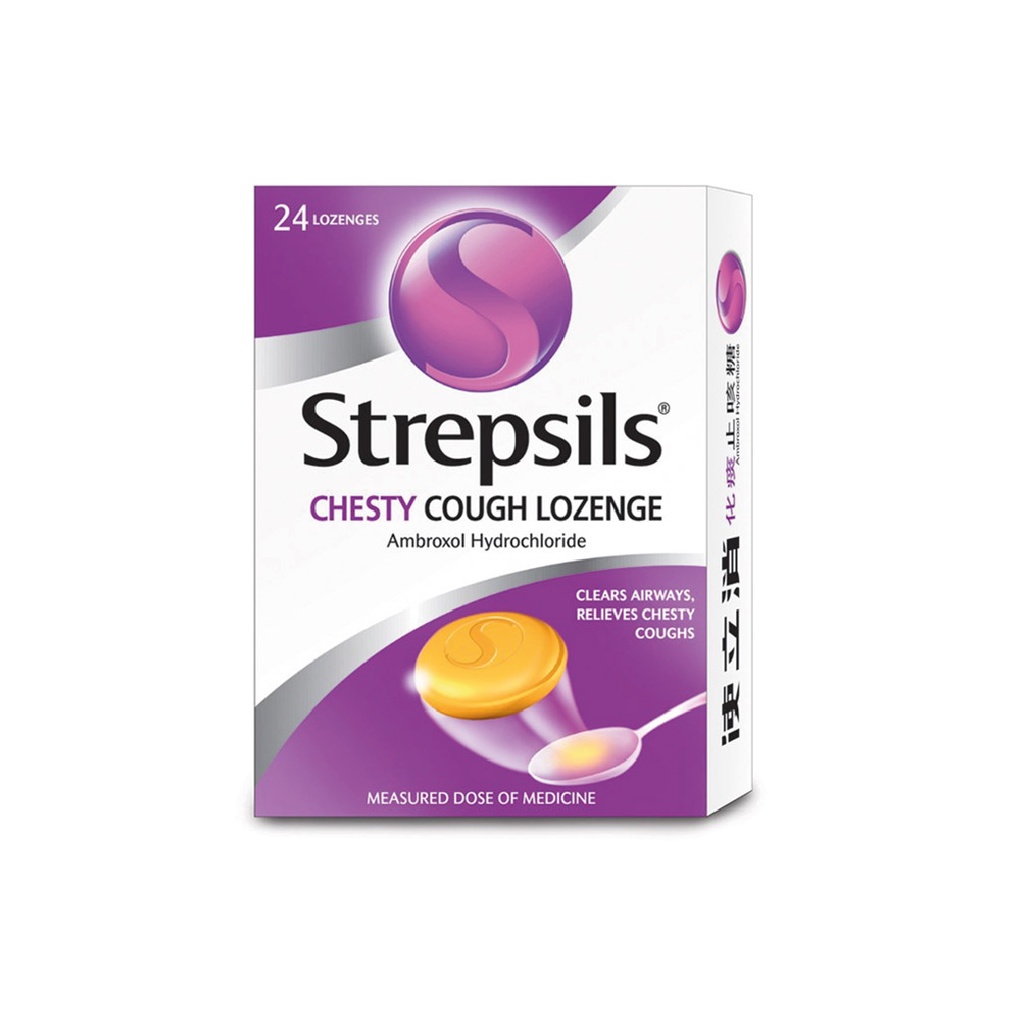 STREPSILS LOZENGE CHESTY COUGH 24's | Shopee Malaysia