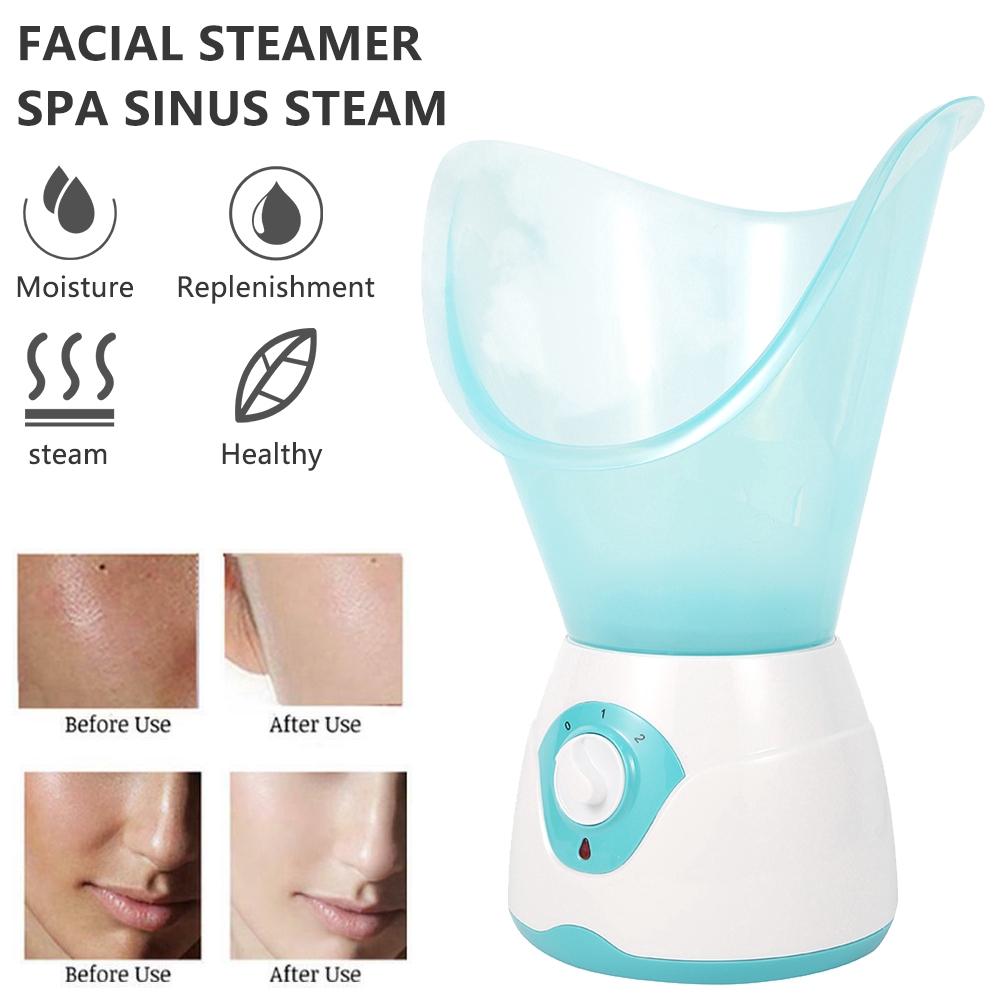 Facial Steamer Spa Sinus Steam Inhaler Mist Moisturizer Nano Steamer Sprayer for Face Nose