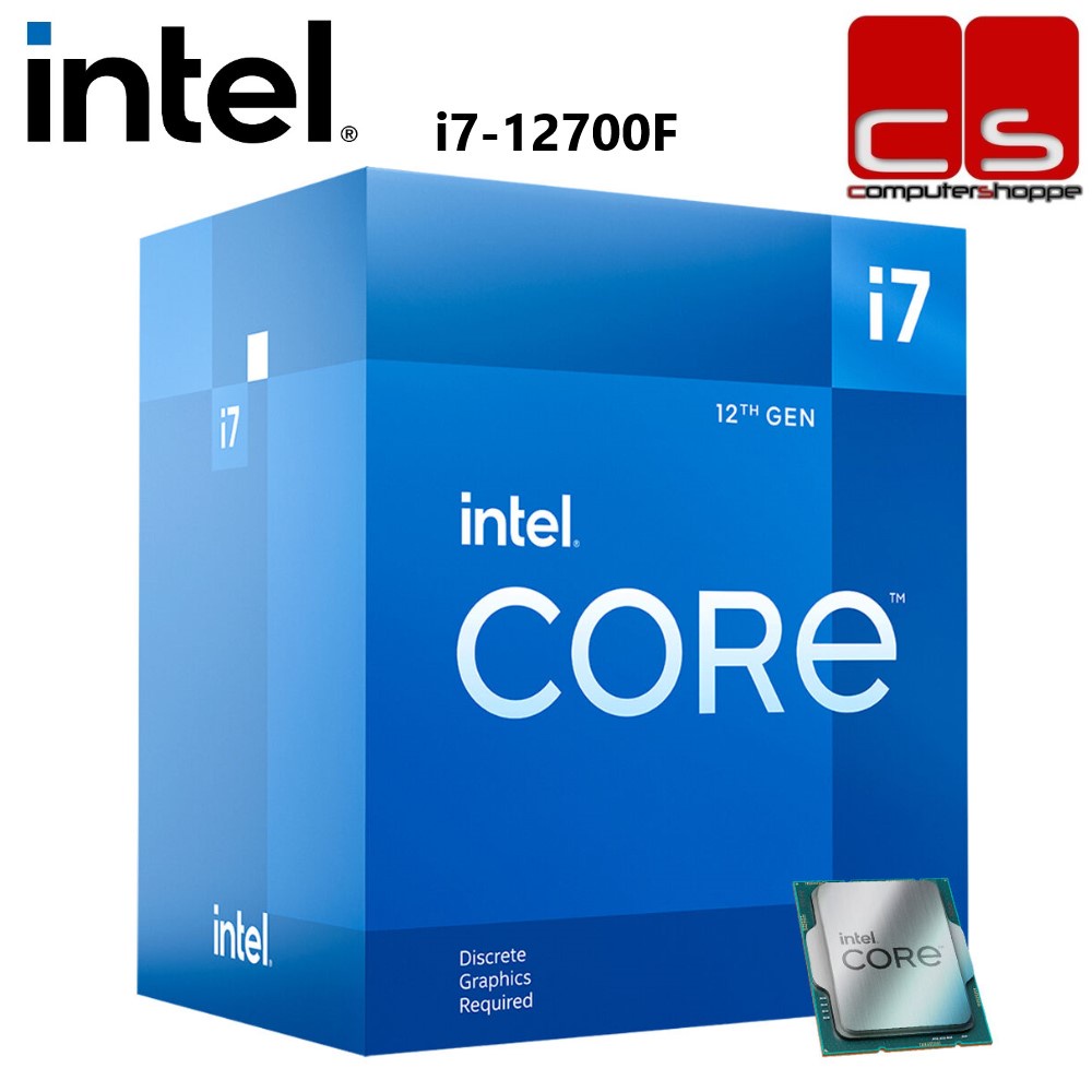 Intel Core i7-12700F 12 Core 20 Threads Processor | Shopee Malaysia