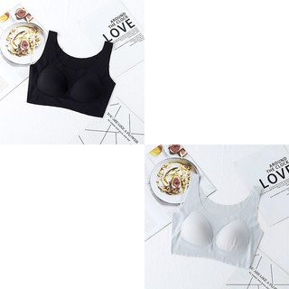 1 set】One piece Seamless Women Bra Comfortable Push Up 3/4 cup Bra set  Lingerie Adjustable Wireless Intimates Underwear Girl Brassiere Bralette  32-38AB 34-38C