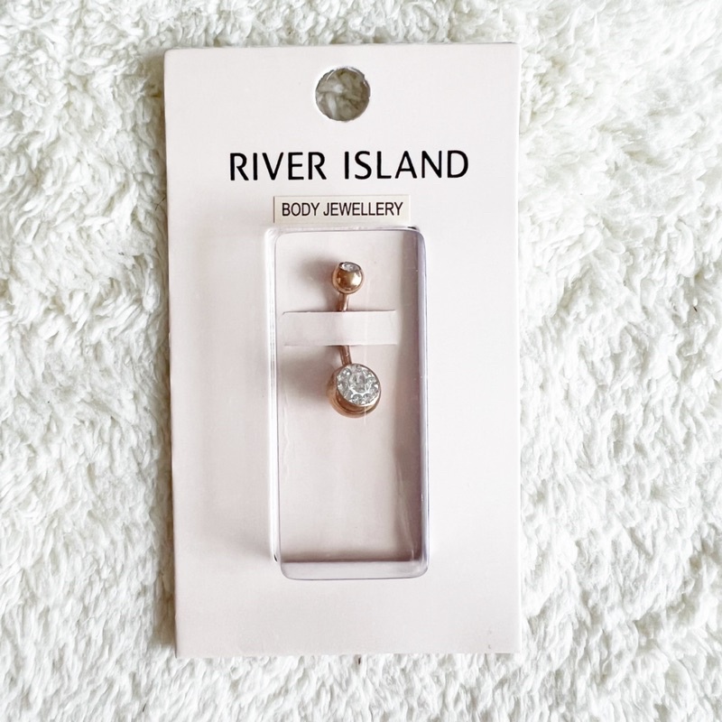 Rose gold earrings river on sale island