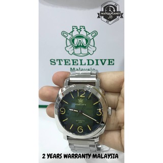 SD 1938 SAPHIRE STEELDIVE ALL STAINLESS STEEL