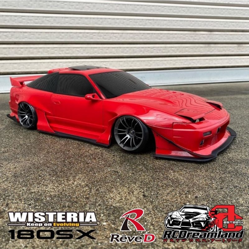 アディクション X ReveD「WISTERIA 180SX」1/10 (READY STOCK アディクション X ReveD「WISTERIA 180SX」1/10 (READY STOCK