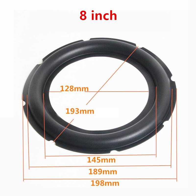 1PC Bass Speaker Rubber Surround Repair Kit Parts For Home Theater