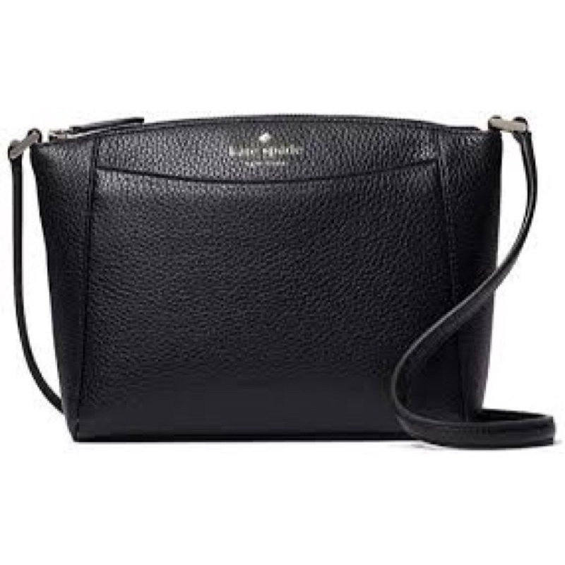 Kate Spade Monica Pebbled Leather Small Top Zip Crossbody Handbag