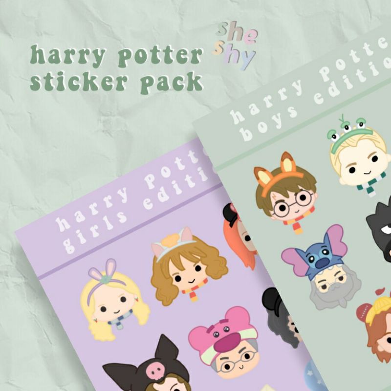 Harry potter sticker pack | Shopee Malaysia