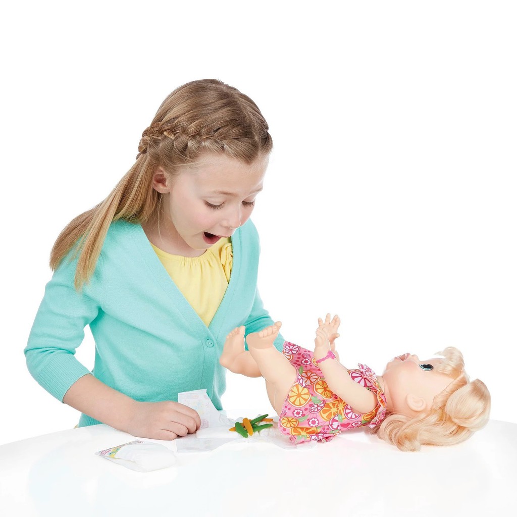 Baby alive snackin sara blonde clearance