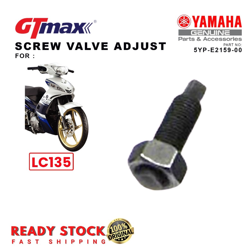 Yamaha bolt store valve adjustment