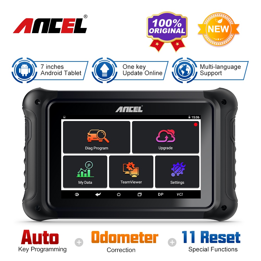 ANCEL DP500 Key Programmer Immobilizer Cluster Calibriation ...