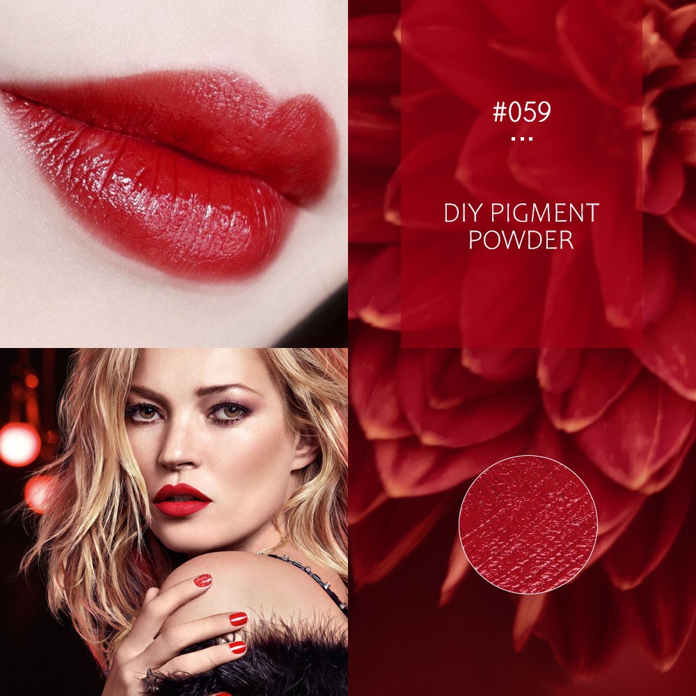 lakerain 65 Colors Mica Powder For Lip Gloss DIY Lipstick Pigment