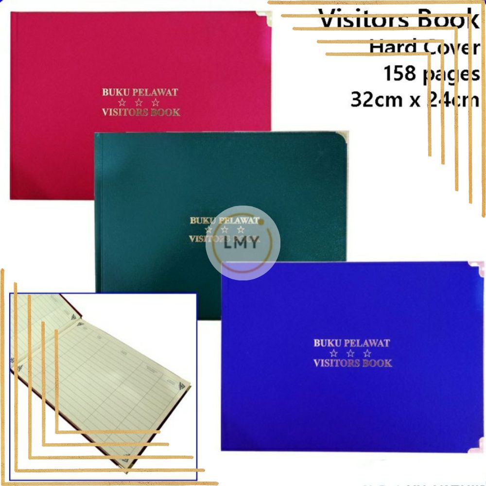 [CURIO] BUKU PELAWAT/VISITORS BOOK Shopee Malaysia