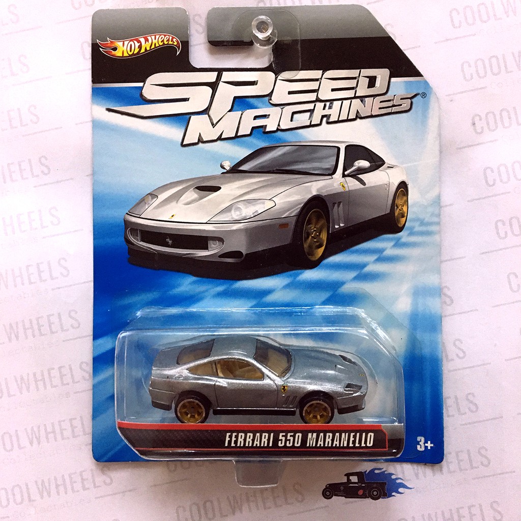 Hot Wheels 2010 Speed Machines Ferrari 550 Maranello Shopee Malaysia