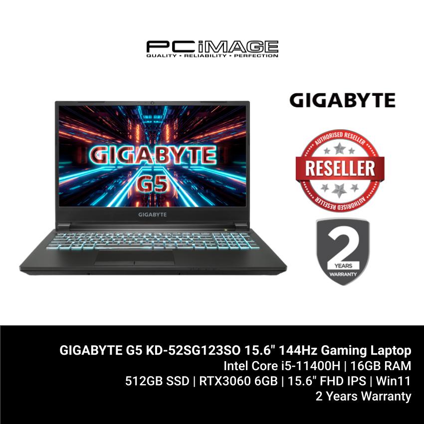 ORDENADOR PORTATIL GAMING GIGABYTE G5 KD 16 GB RAM 512 SSD I5 11