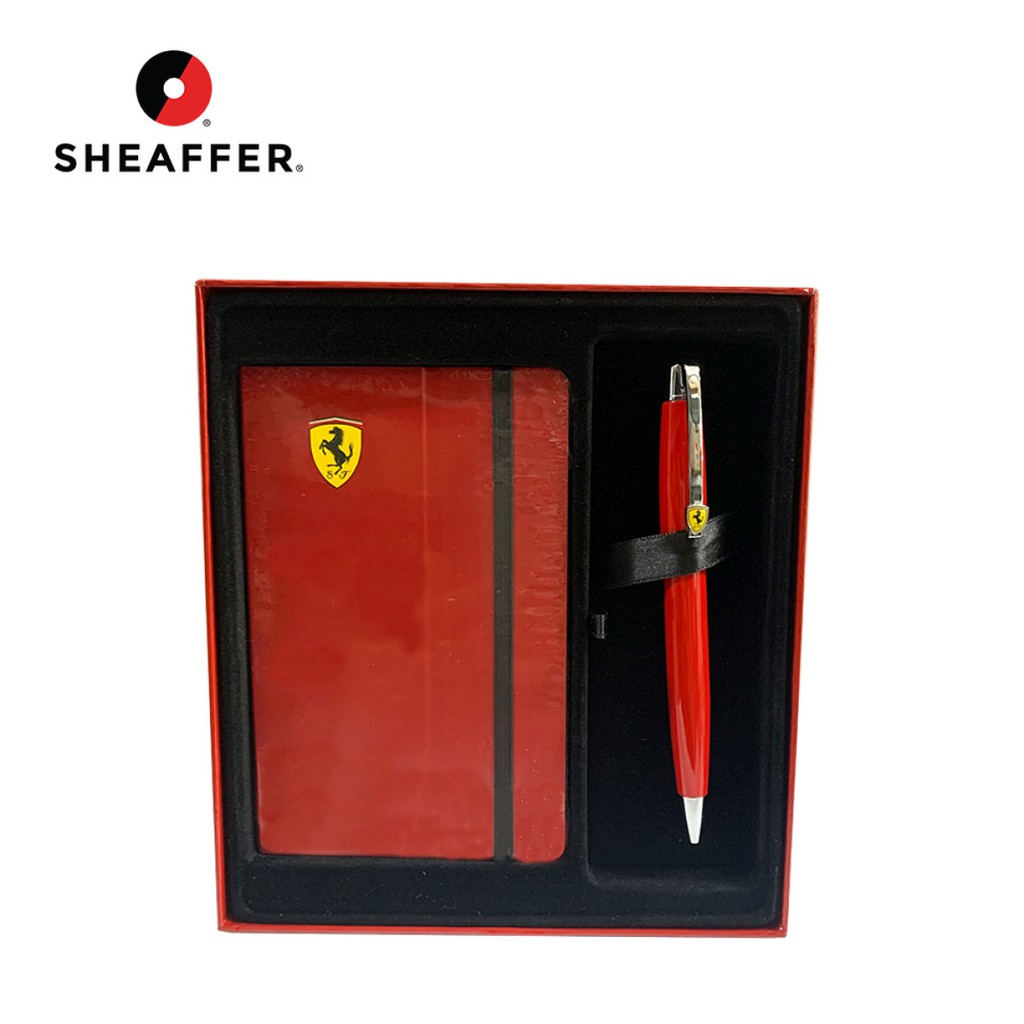 Sheaffer Ferrari 500 Ballpoint Pen Rossa Corsa + Journal | Shopee Malaysia