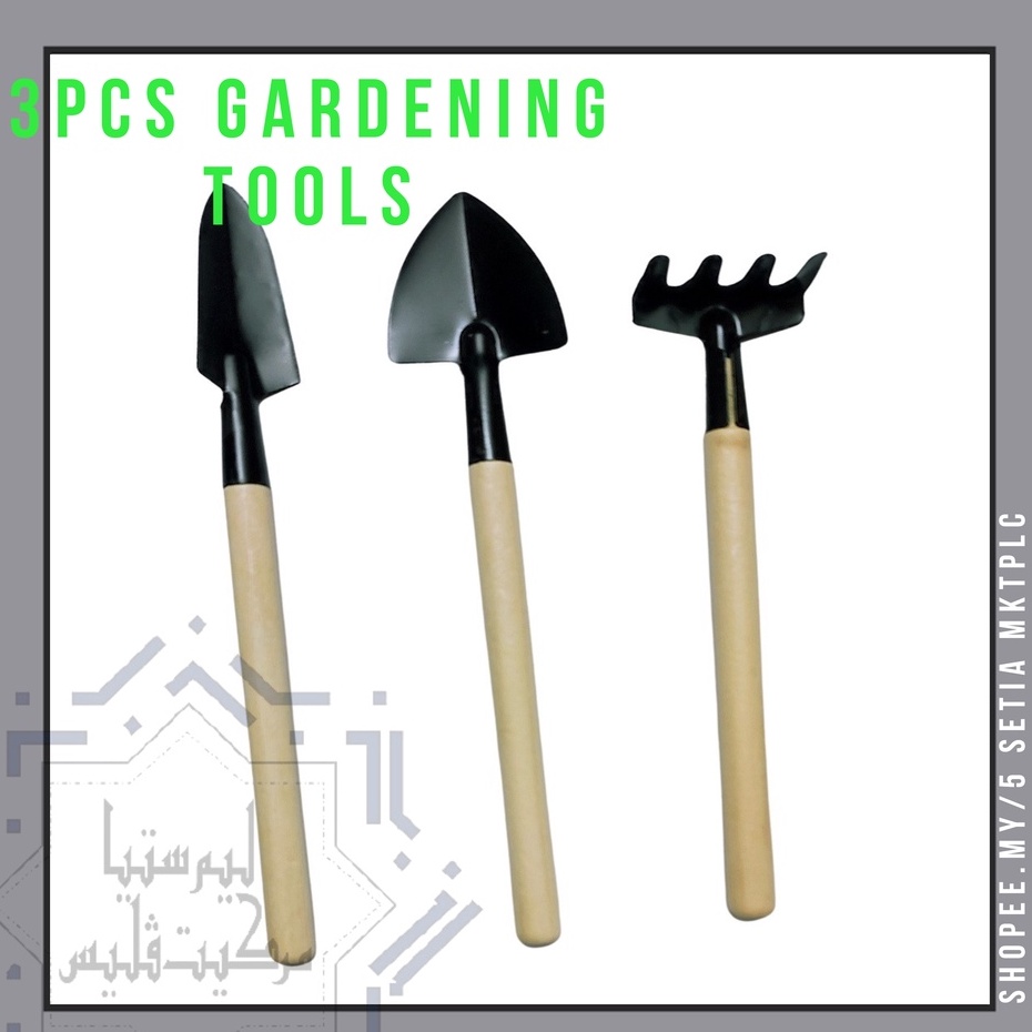 Flower Garden Tools Mini Gardening Tools Multi-Function 3pcs | Shopee ...