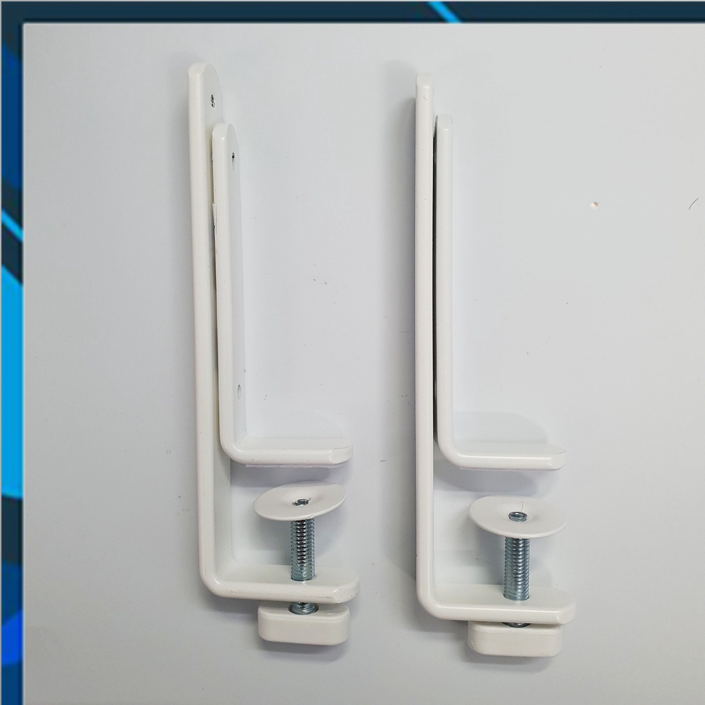 Fixed Bracket pegboard decor NB132 Table Clamp Connection To Skadis