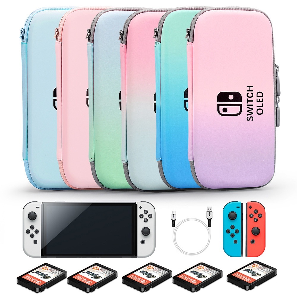 Nintendo Switch OLED EVA Colorful Storage Bag Case For Nintendo Switch ...