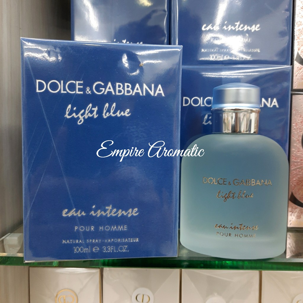 Dolce and gabbana light blue eau intense clearance men