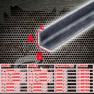 MILD STEEL ANGLE BAR/BESI ANGLE 1