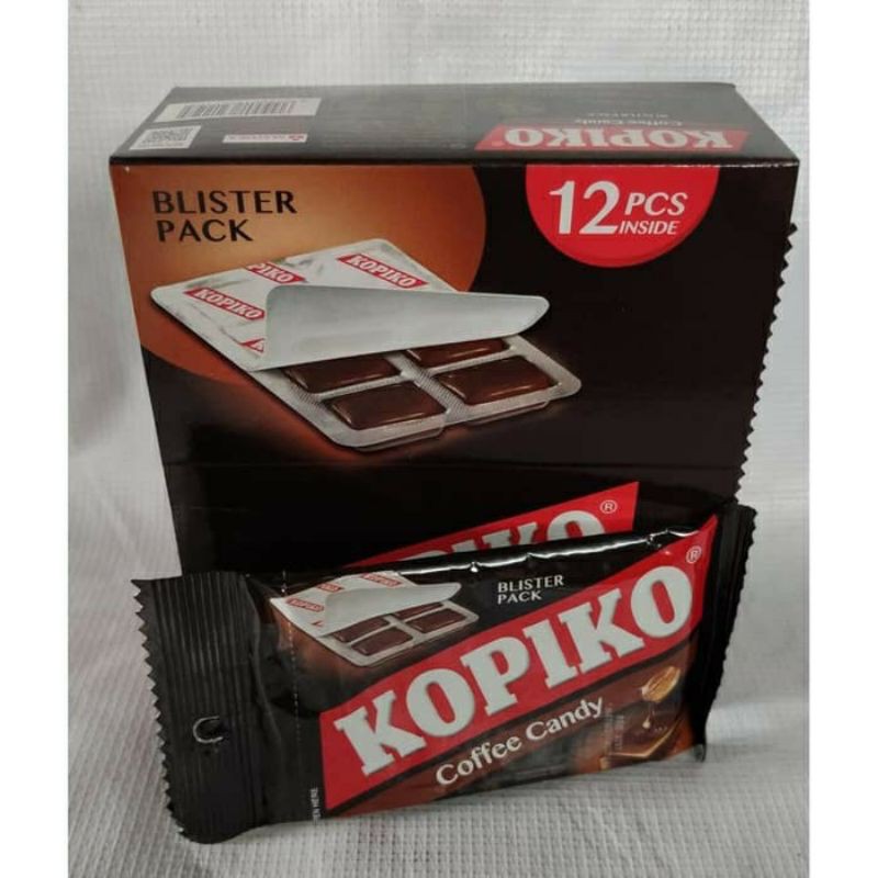 Kopiko Classic Blister Packaging Box Contents 12 Pcs 24 Gr Shopee