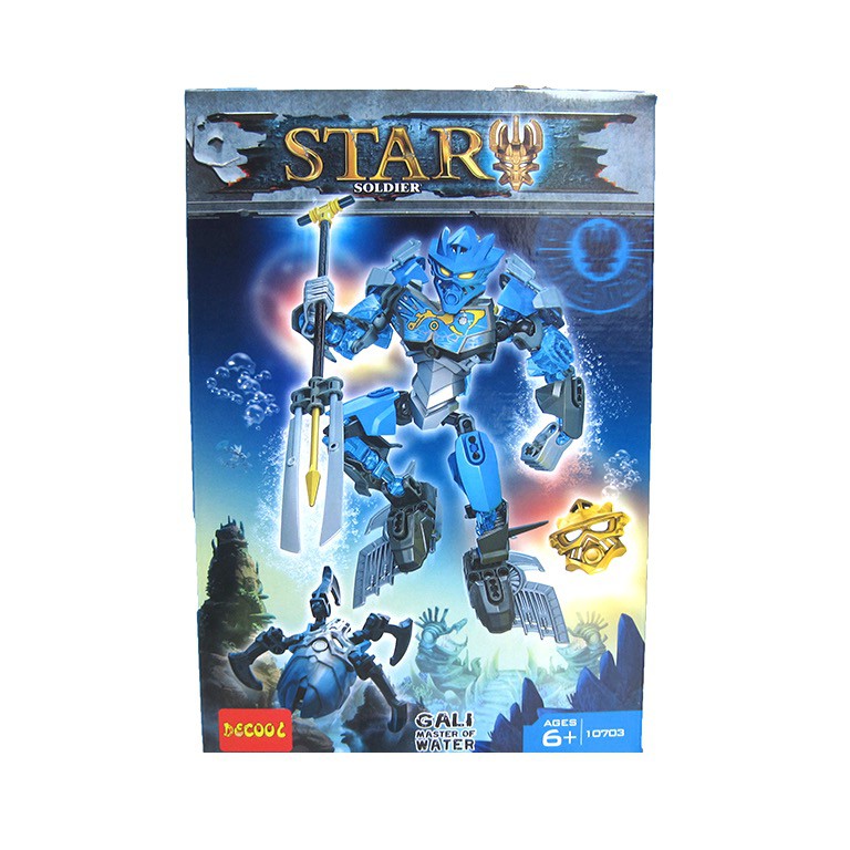 Decool 10703 Bionicle Gali Master of Water Shopee Malaysia