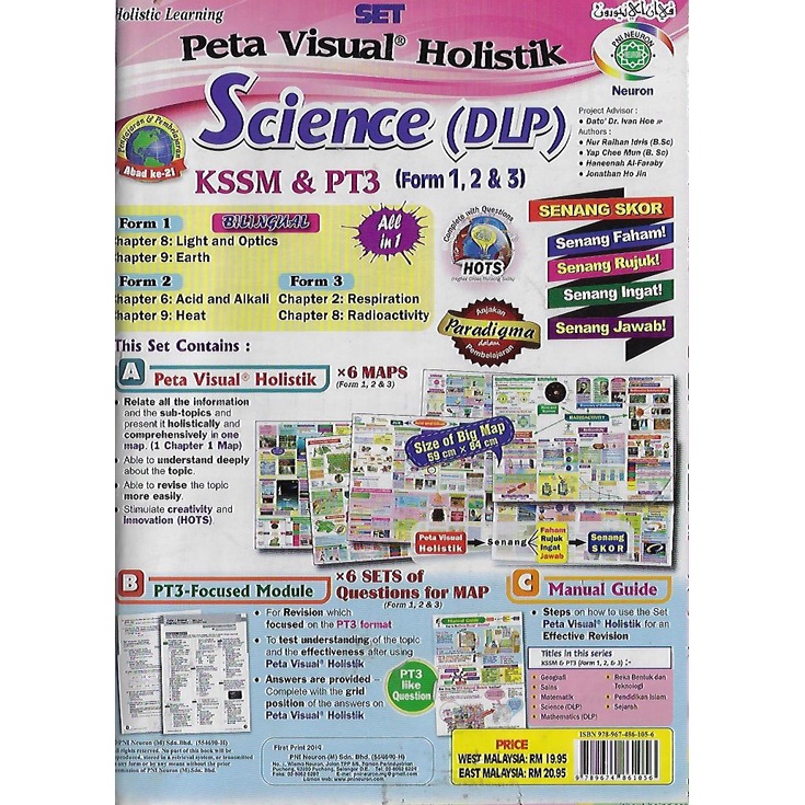 Holistic Learning Kssm And Pt3 Science Dlp Form 12and3 Holistic