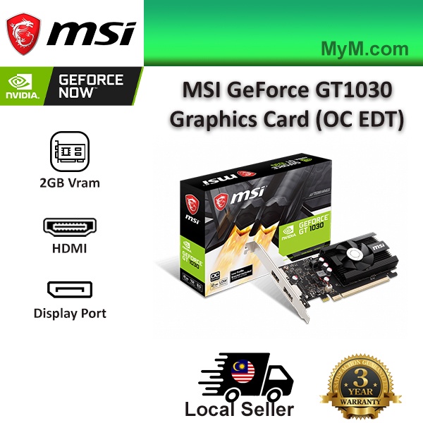 Msi cheap geforce gt1030