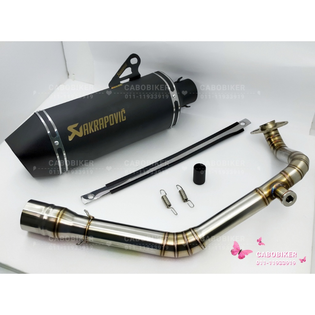 ADV150 X-ADV150 ADV150 RACING EXHAUST PIPE AKRAPOVIC EKZOS FULL SYSTEM ...