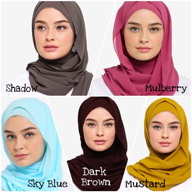 shawl eyelash chiffon