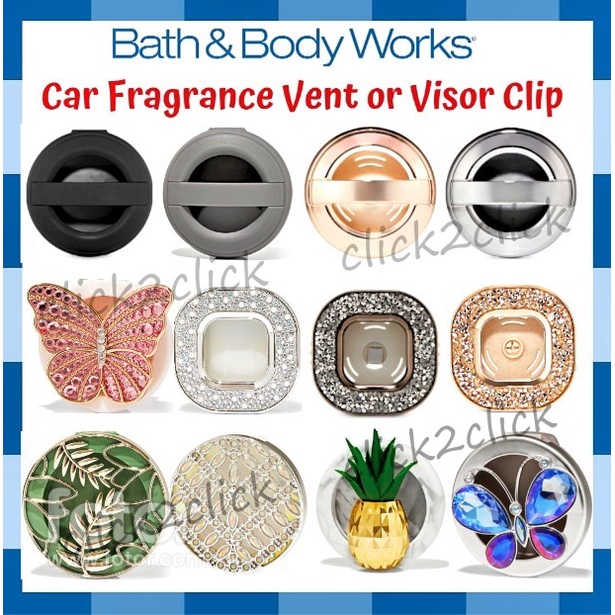 Bath and body works visor vent clip car air freshener ( Holder Only