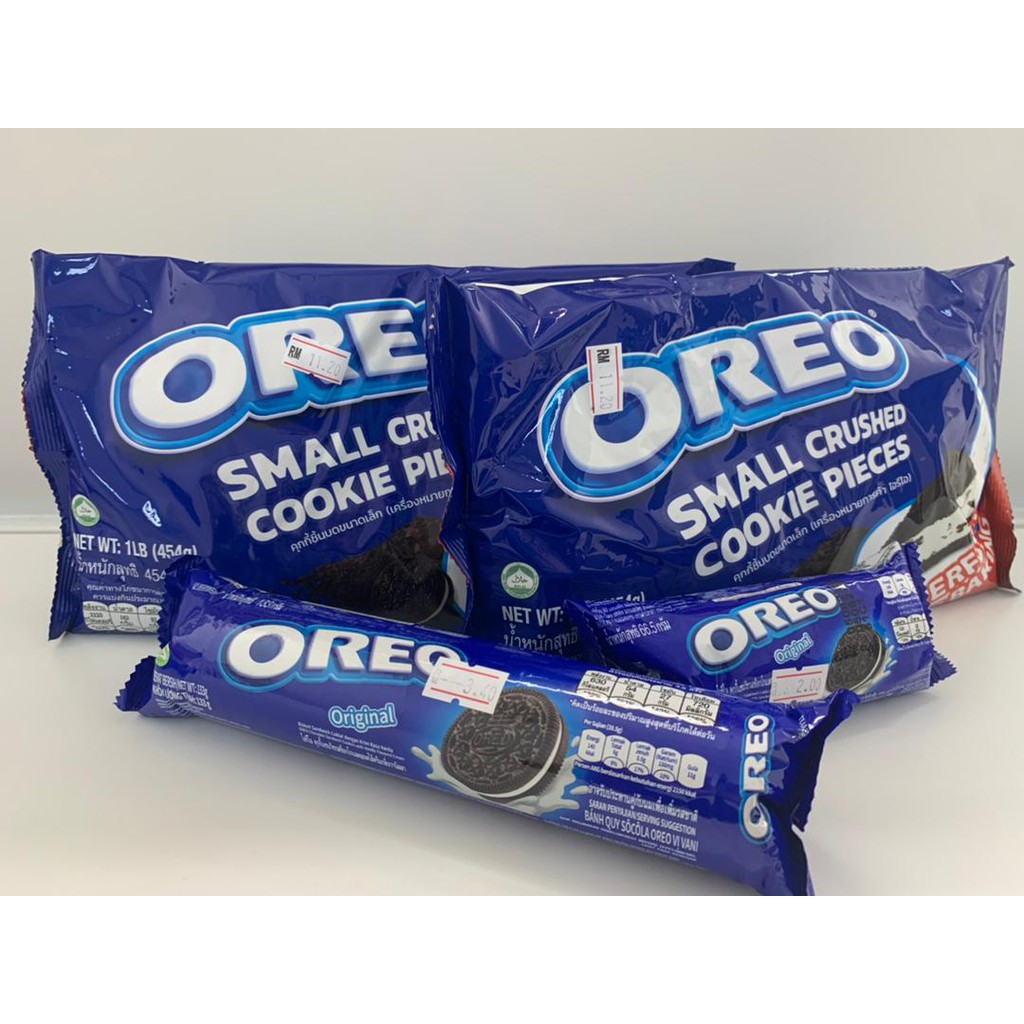 Oreo Crumb Small Crushed Cookie Pieces 454g/Oreo Regular 133g/66.5g ...