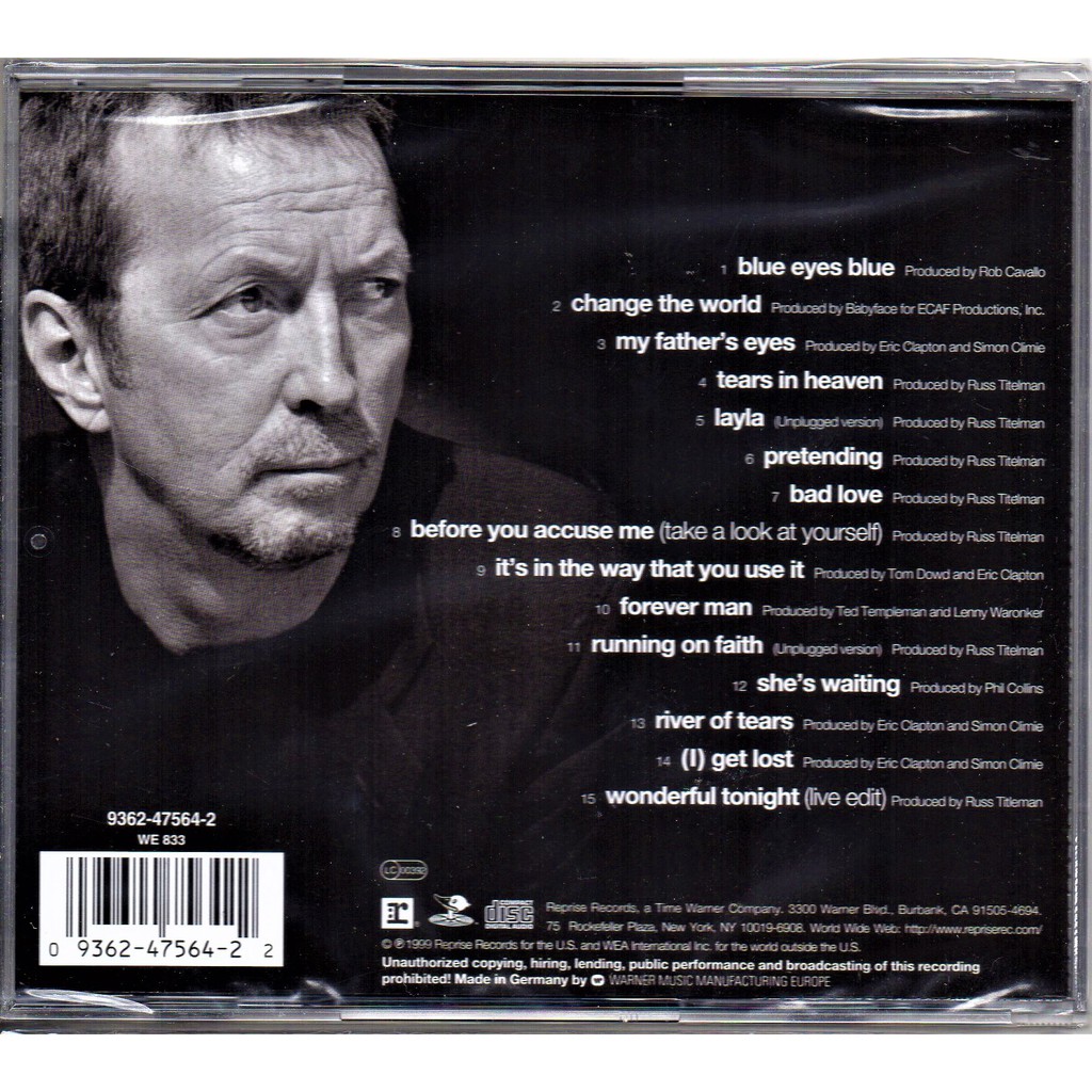 Eric Clapton ‎- Clapton Chronicles - The Best of Eric Clapton