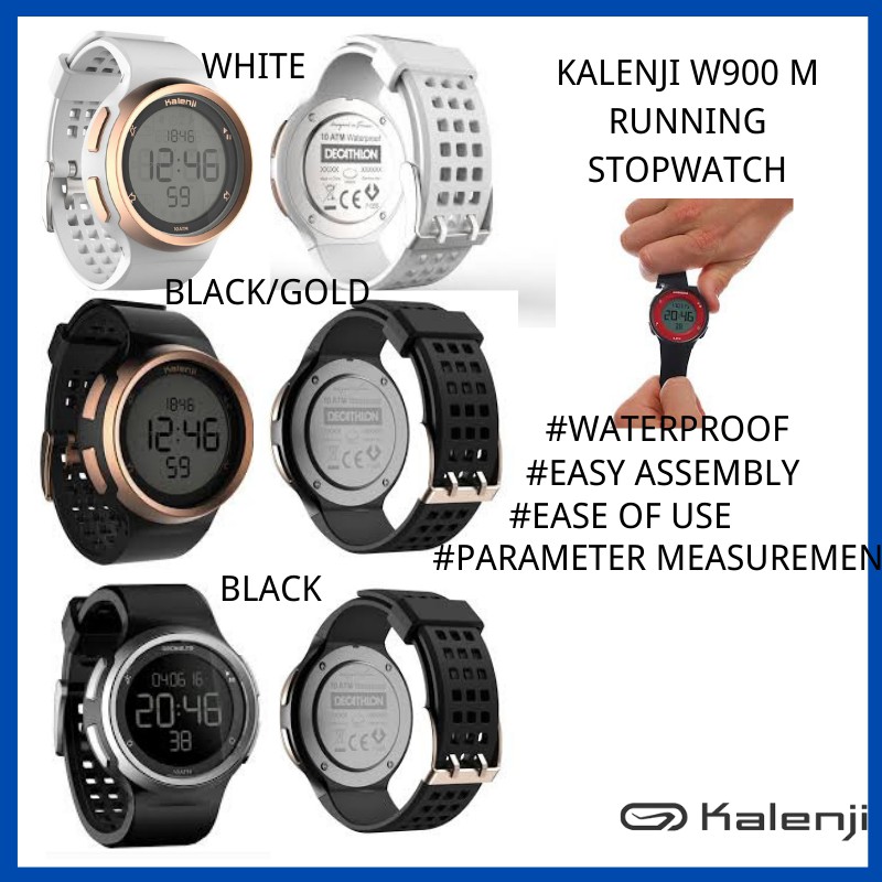 KALENJI W900 M RUNNING STOPWATCH Shopee Malaysia