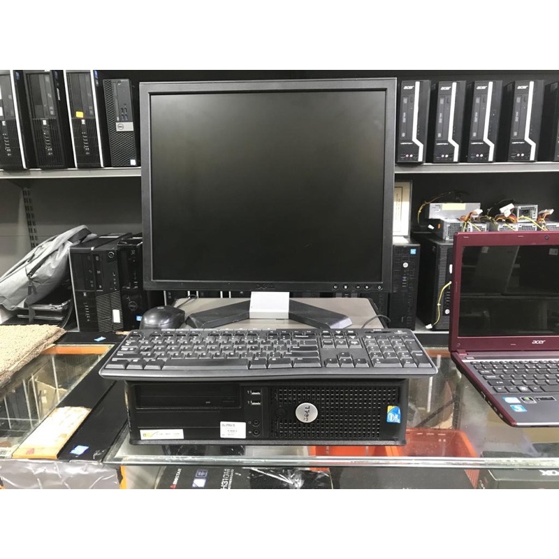 Dell Tower Full set ( free cables with Keybord mouse USB wifi) | Shopee ...