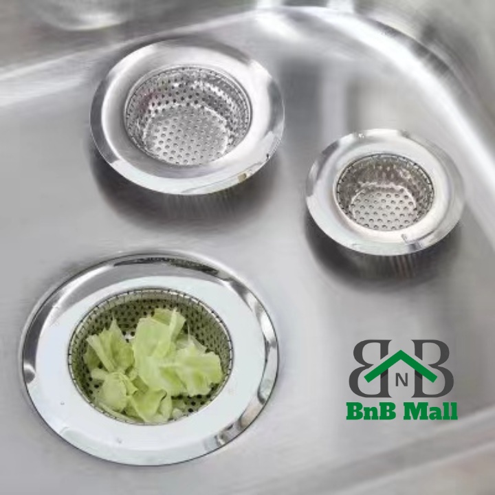 4 Size Stainless Steel Sink Filter Sink Strainer Drainer Drain Filter ...