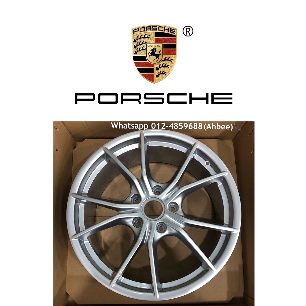 PORSCHE DISC WHEEL RIM ORIGINAL 100% - PORSCHE 718 CAYMAN, BOXSTER ...