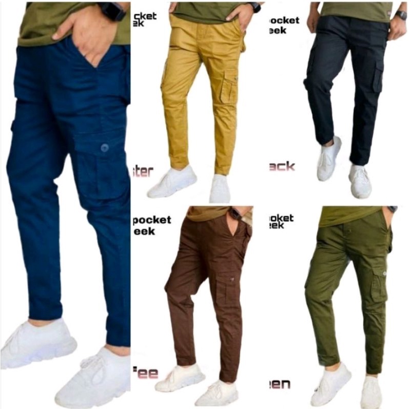 💥READY STOCK💥6pocket H.M jogger pants unisex lelaki dan perempuan🔥🔥👌