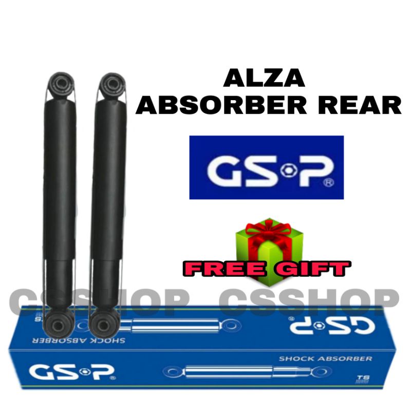 Gsp Absorber Rear Gas Perodua Alza Myvi Viva Original New Gsp