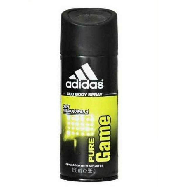 🎉OFFER! Adidas Pure Game Deo Body Spray 150ml Deodorant Shopee Malaysia