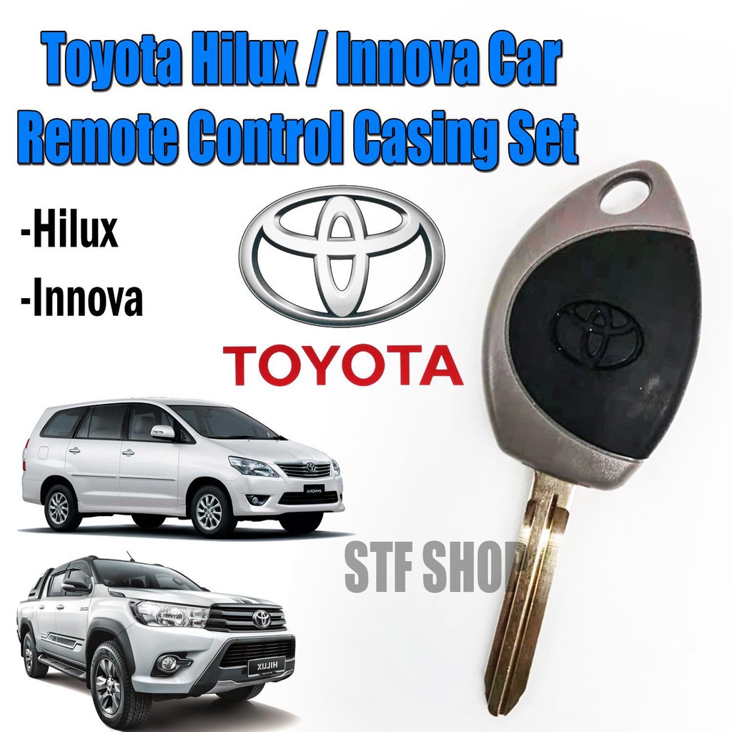 Toyota Remote Control Casing Cover For 2 Button For Toyota Innova