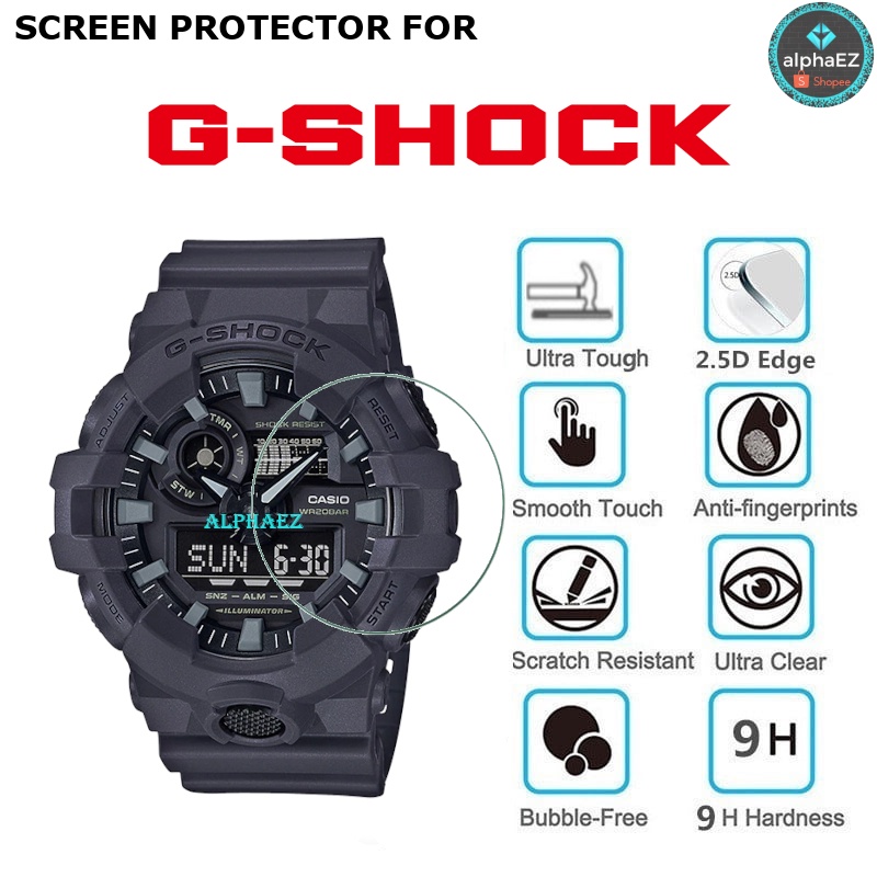 Casio G-Shock GA-700UC-8A Series 9H Watch Tempered Glass Screen ...