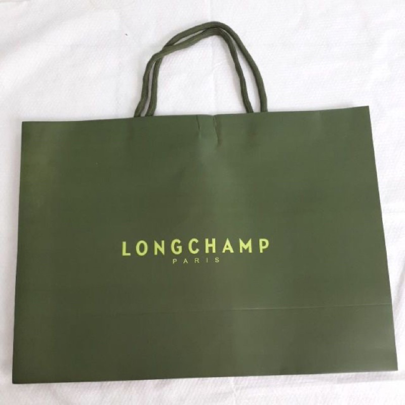 Longchamp Gift paperbag Shopee Malaysia