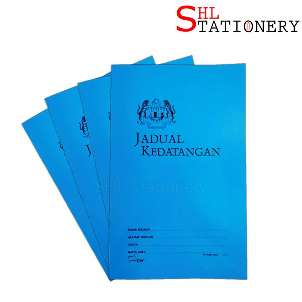 Attendance Book Jadual Kedatangan Buku Rekod Kehadiran Murid